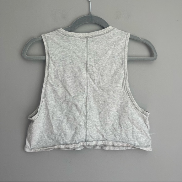 DSG Gray Crop Top - Picture 2 of 3